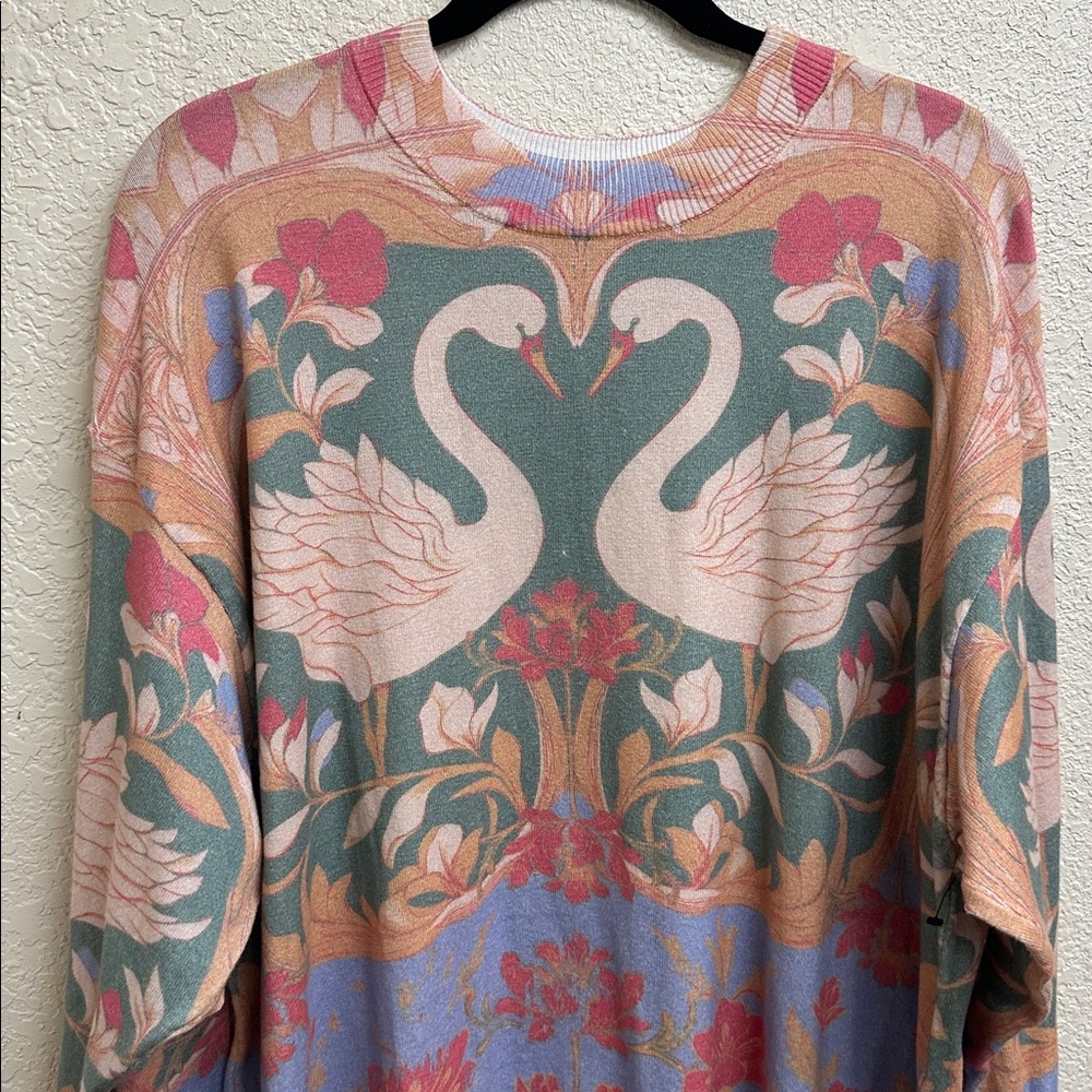 NWOT We The Free Nouvelle OversizedSweater-Multi Combo RARE - Picture 4 of 11